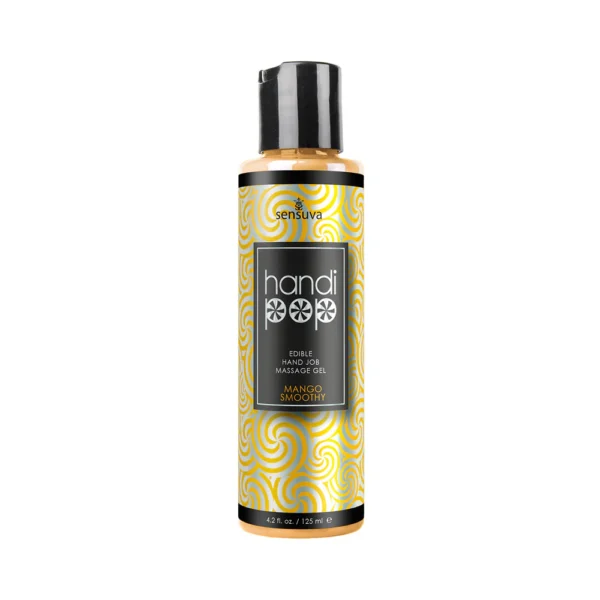 Handipop Edible Hand Job Massage Gel 4 oz - Mango Smoothie
