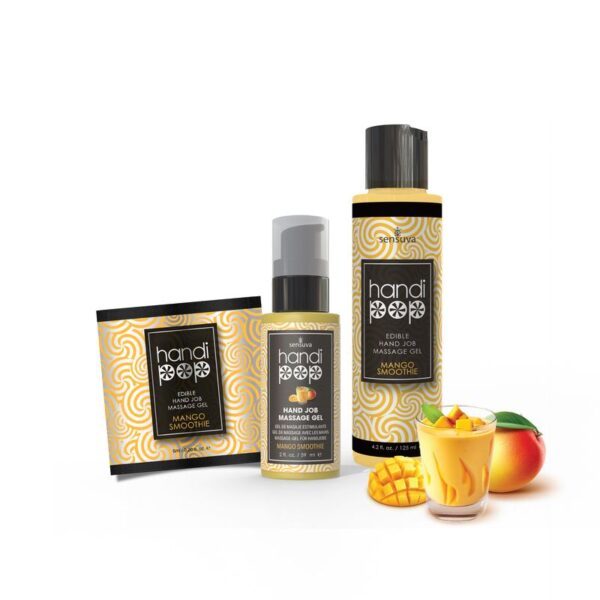 Handipop Edible Hand Job Massage Gel Group - Mango Smoothie