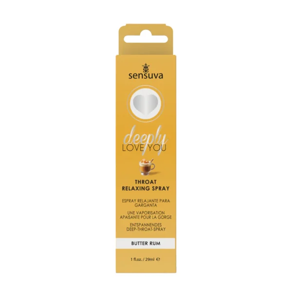 Sensuva Deeply Love You Throat Relaxing Deep Throat Spray - Butter Rum