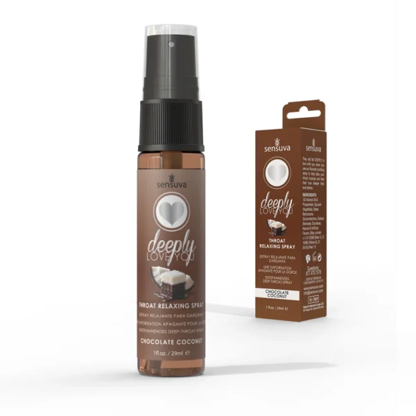 Sensuva Deeply Love You Throat Relaxing Deep Throat Spray - Chocolate Coconut