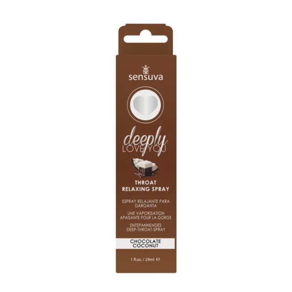 Sensuva Deeply Love You Throat Relaxing Deep Throat Spray - Chocolate Coconut