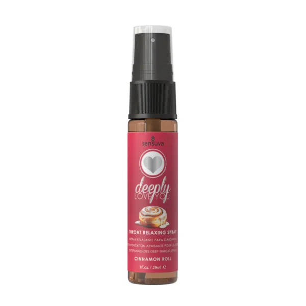 Sensuva Deeply Love You Throat Relaxing Deep Throat Spray - Cinnamon Roll