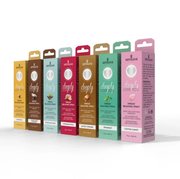 Sensuva Deeply Love You Throat Relaxing Deep Throat Spray - Collection