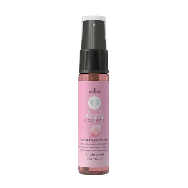 Sensuva Deeply Love You Throat Relaxing Deep Throat Spray - Cotton Candy