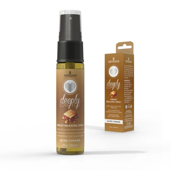 Sensuva Deeply Love You Throat Relaxing Deep Throat Spray - Salted Caramel