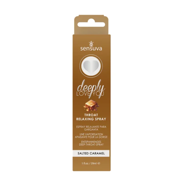 Sensuva Deeply Love You Throat Relaxing Deep Throat Spray - Salted Caramel