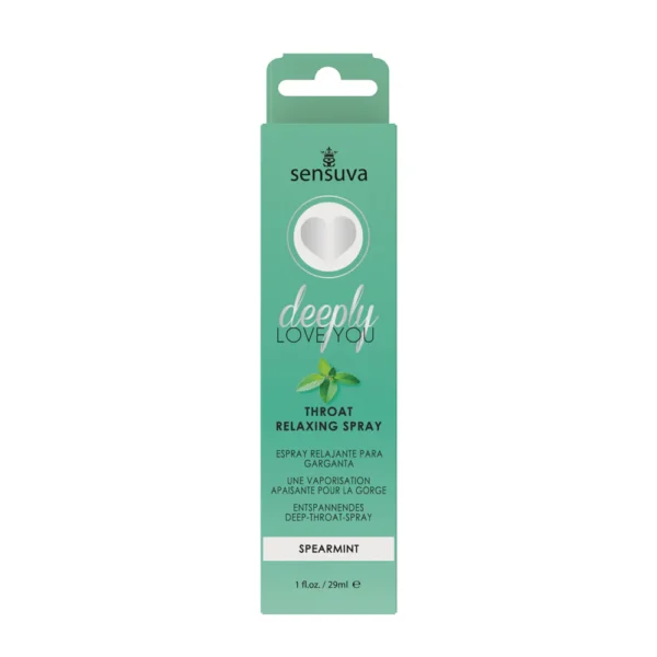 Sensuva Deeply Love You Throat Relaxing Deep Throat Spray - Spearmint
