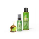 Sensuva Sizzle Lips Caramel Apple Edible Warming Massage Gel - Group