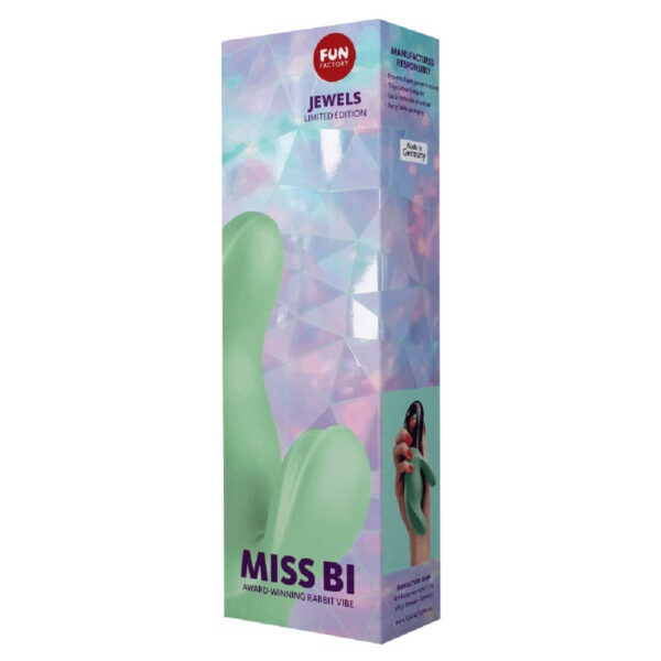 Fun Factory Miss Bi Rabbit Vibrator - Jade