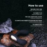 LELO Bruno Prostate Massager - Black - How to Use