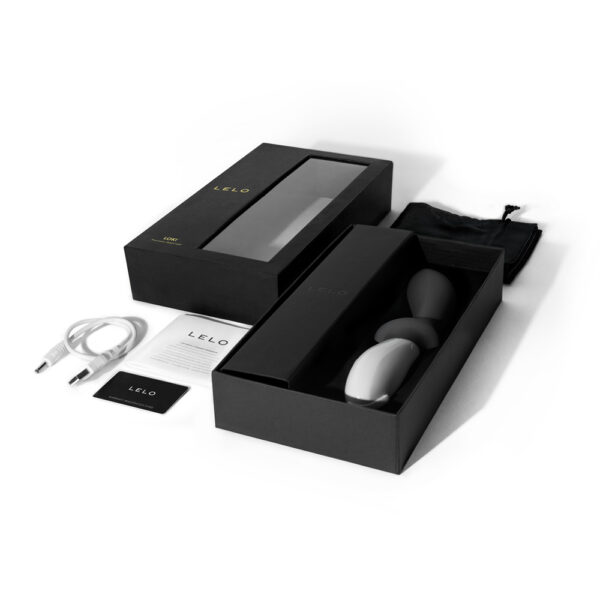 LELO Loki Vibrating Prostate Massager - Obsidian Black