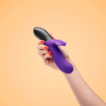 Fun Factory Bi-Stronic Fusion Dual Stimulation Thrusting Vibrator - Purple