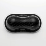 TENGA Flex Vacuum & Spinning Sensations Masturbator - Rocky Black