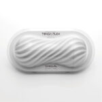 TENGA Flex Vacuum & Spinning Sensations Masturbator - Silky White