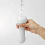 TENGA Flex Vacuum & Spinning Sensations Masturbator - Silky White