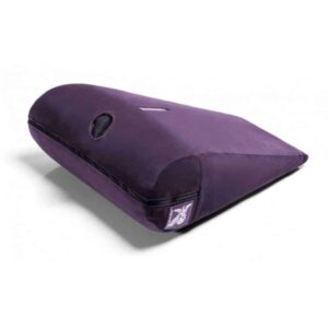 Liberator Axis Wand Toy Mount Sex Pillow without wand inserted - Plum
