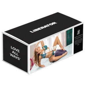 Liberator Axis Wand Toy Mount Sex Pillow - Plum - packaging