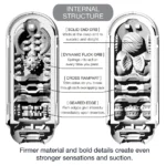 TENGA Flip Zero Masturbator for Men-Black-Internal Texture