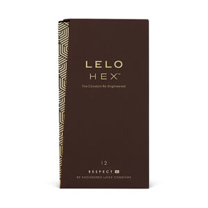LELO Hex Respect XL Condoms 12 pack