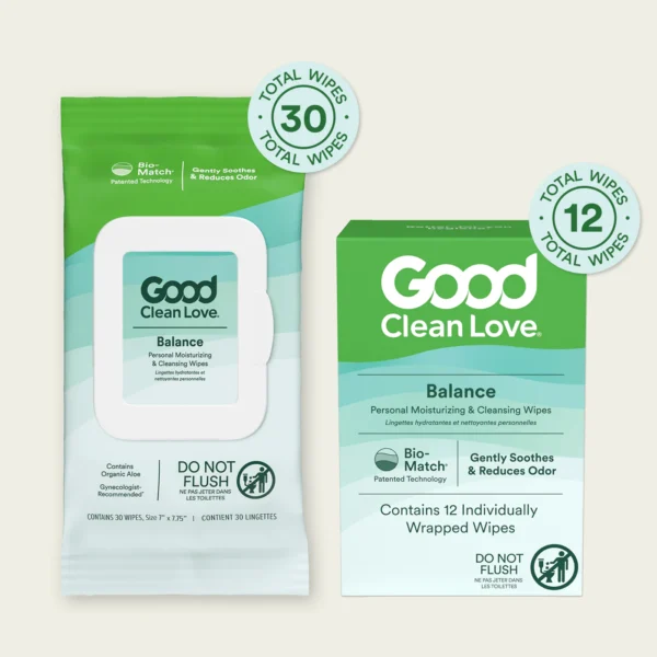 Good Clean Love Balance pH-Balanced Intimate Wipes-1 Good Clean Love Balance | pH-Balanced Intimate Wipes