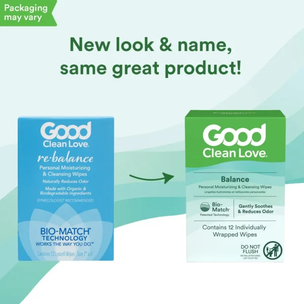 Good Clean Love Balance pH-Balanced Intimate Wipes
