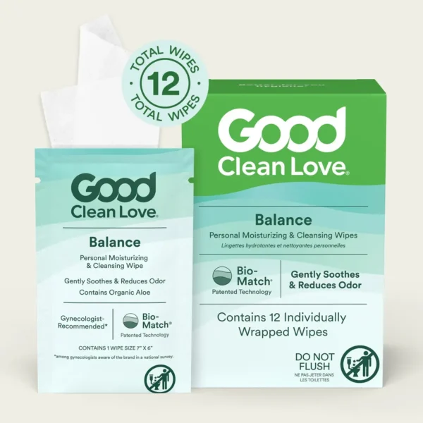 Good Clean Love Balance pH-Balanced Intimate Wipes
