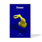 Dame Fin Finger Vibrator - Citrus color