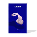 Dame Fin Finger Vibrator - Quartz color