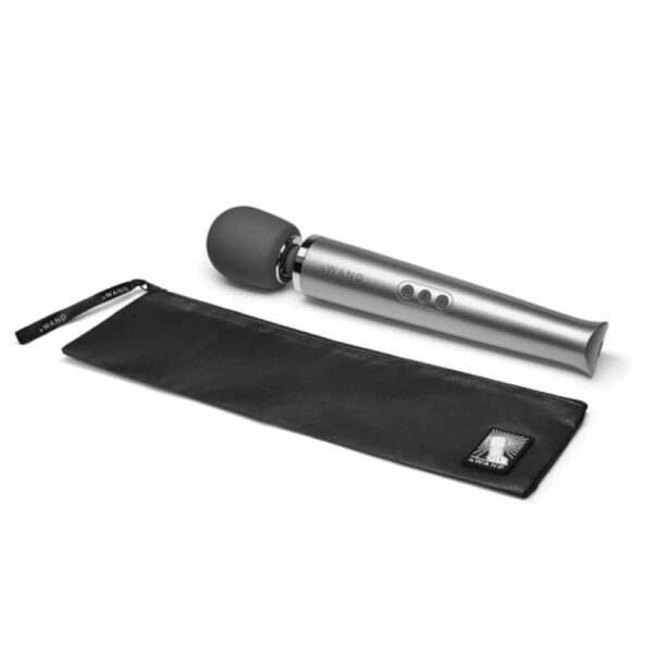 Le Wand Rechargeable Vibrating Wand Massager - Gray