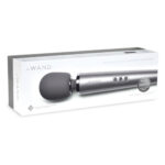 Le Wand Rechargeable Vibrating Wand Massager - Gray