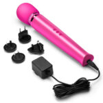 Le Wand Rechargeable Vibrating Wand Massager - Magenta