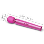 Le Wand Rechargeable Vibrating Wand Massager - Magenta