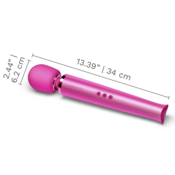 Le Wand Rechargeable Vibrating Wand Massager - Magenta