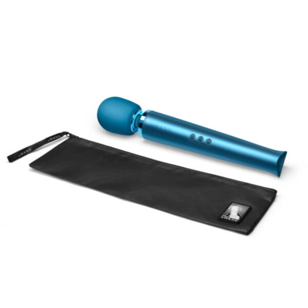 Le Wand Rechargeable Vibrating Wand Massager - Pacific Blue