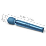 Le Wand Rechargeable Vibrating Wand Massager - Pacific Blue
