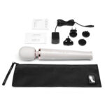 Le Wand Rechargeable Vibrating Wand Massager - Pearl White