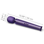 Le Wand Rechargeable Vibrating Wand Massager - Purple