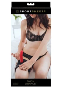 Sportsheets Thigh Harness Strap On - packaging