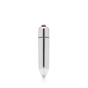 Tantus Echo Soft Ribbed Vibrating Dildo Powered by Bullet Vibrator