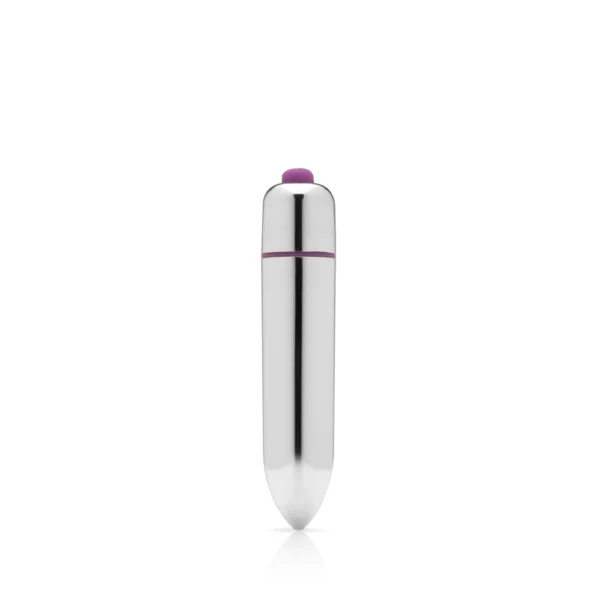Tantus Echo Soft Ribbed Vibrating Dildo Powered by Bullet Vibrator