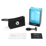b-Vibe Snug Plug 1 Small Weighted Butt Plug - Black