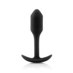 b-Vibe Snug Plug 1 Small Weighted Butt Plug - Black