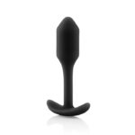 b-Vibe Snug Plug 1 Small Weighted Butt Plug - Black