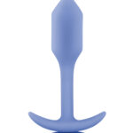 b-Vibe Snug Plug 1 Small Weighted Butt Plug - Violet