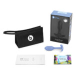 b-Vibe Snug Plug 1 Small Weighted Butt Plug - Violet