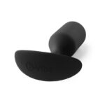 b-Vibe Snug Plug 3 Large Weighted Butt Plug - Black