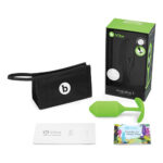 b-Vibe Snug Plug 3 Large Weighted Butt Plug - Lime