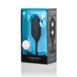 b-Vibe Snug Plug 4 XL Weighted Butt Plug - Black