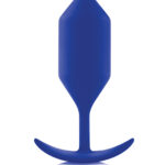 b-Vibe Snug Plug 4 XL Weighted Butt Plug - Navy