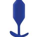 b-Vibe Snug Plug 4 XL Weighted Butt Plug - Navy